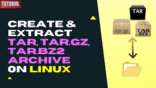 How to create and extract tar files | How to untar a tar file in linux | Linux tar command