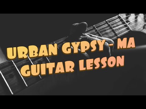Urban gypsy - Ma / Guitar solo Tutorial
