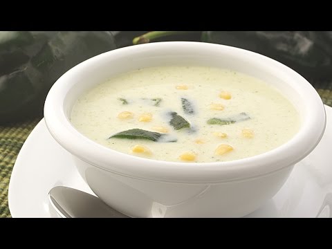 Receta de sopa de elote dulce / Recipe sweet corn soup