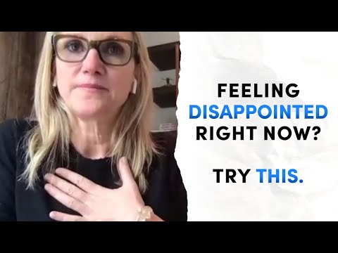Feeling disappointed right now? Try THIS. | Mel Robbins