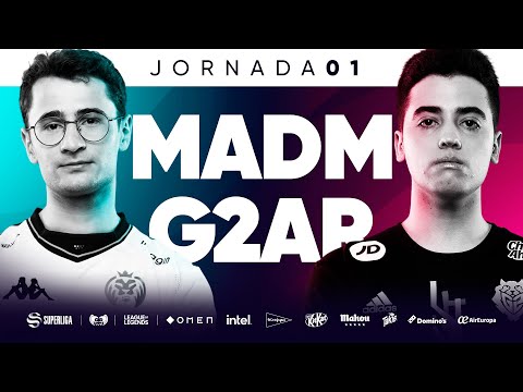 Mad Lions Madrid VS G2 Arctic  - JORNADA 1 - SUPERLIGA - VERANO 2022 - LEAGUE OF LEGENDS
