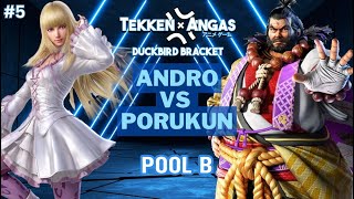 Andro (Lili) vs porukun (Ganryu) | Tekken x Angas Duckbird Bracket Pool B #5