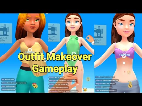 Outfit Makeover Game Gameplay - YouTube