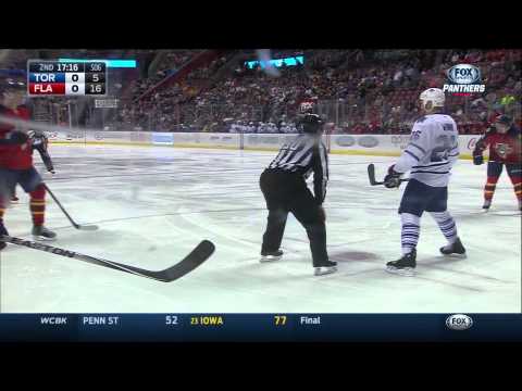 2014 12 28 Toronto Maple Leafs vs. Florida Panthers