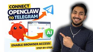 How to Connect OpenClaw to Telegram + Enable Browser Access | Step-by-Step Guide | TechSober