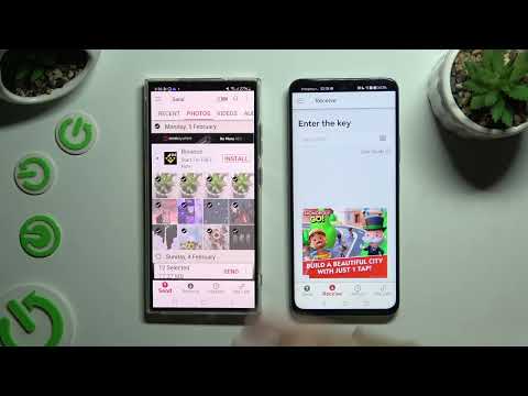 Transfer Files from Samsung Device to Honor X7B - Send Anywhere App