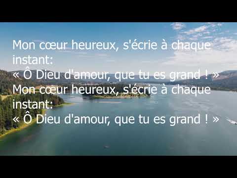 Dieu Tout Puissant quand mon cœur considère ( version révisée)
