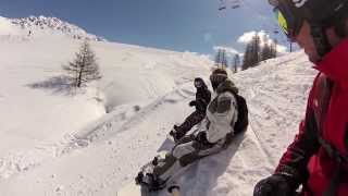 preview picture of video 'Claviere/Montgenèvre GoPro Hero 3 1080p - Marzo 2013'