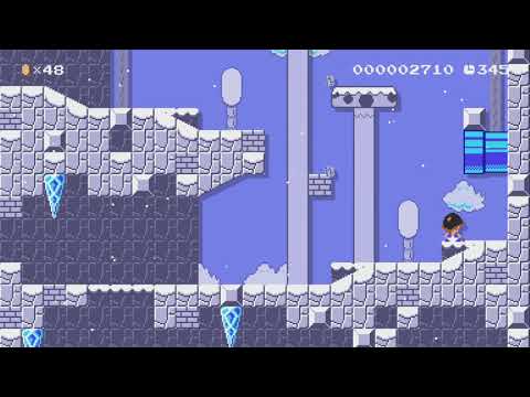 Perilous Peak by Matilder - Super Mario Maker 2 - No Commentary 1bw