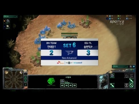 SPL [01.21] 8th vs EG-TL 6set / Neo Arkanoid - Starcraft 2,esportstv