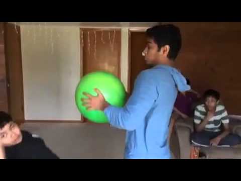 Fouzaan takes a tumble