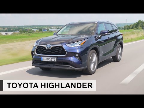 Der NEUE 2021 Toyota Highlander Hybrid: Was bietet er? - Review, Fahrbericht, Test