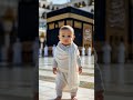 Hajj 2025 Baby In Ihram At Kaaba ️ Labbaik Allahumma Labbaik Pure Emotional