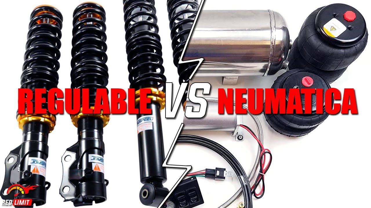 REGULABLE VS NEUMATICA: ¿CUAL ELEGIR 🔥 | RED LIMIT
