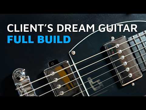 Custom Electric Guitar Commission | Full Build Process
