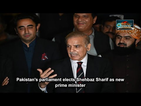 Pakistan's parliament elects Shehbaz Sharif as new prime minister