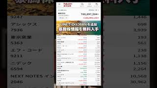 #NISA,#新NISA,#つみたてNISA,#iDeCo,#配当金,#配当利回り,#決算,#決算分析,#業績,#企業分析,#銘柄分析,#株予想,#株の買い方,#株の売り方,#株勉強