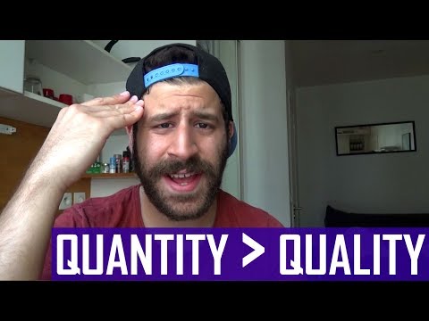Quantity over Quality: How to Make Better Art
