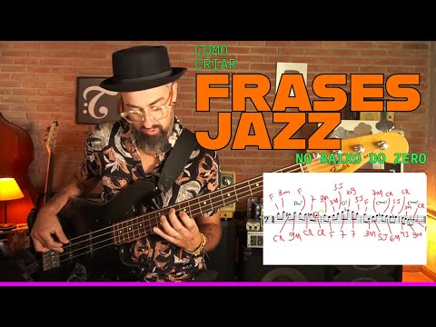 How to create jazz phrases on bass from scratch! | Ep668