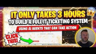 AI Agents - 3hrs to Build AI Ticketing Software with RAG Integrated Commands & Execution