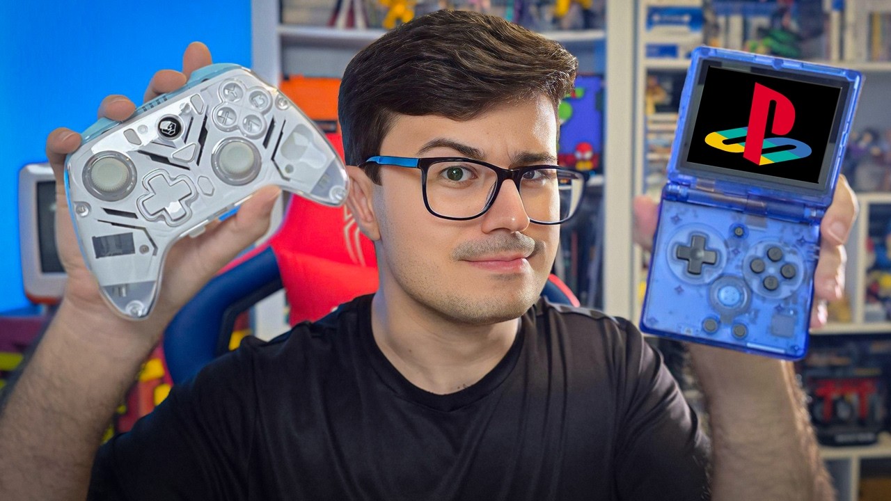 CHEGARAM meus VIDEOGAMES do ALIEXPRESS