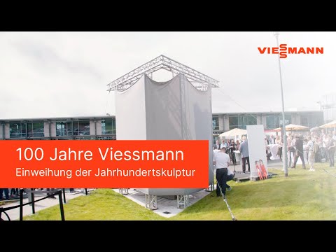 Die Einweihung der Jahrhundertskulptur | Viessmann