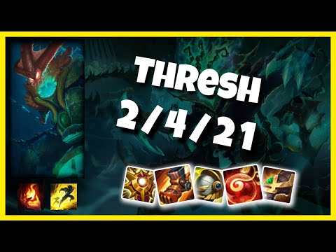 Thresh KOREAN Challenger SUPPORT (2/4/21) - v10.25