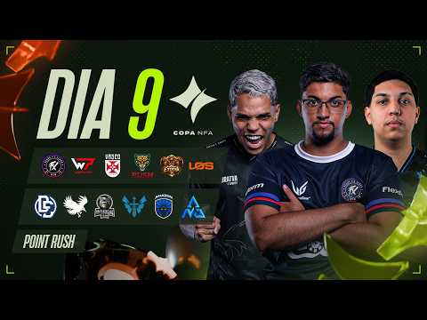 COPA NFA SPLIT 1 26 🟢 POINT RUSH | DIA 9 - AQUI SÓ SOBREVIVE QUEM É GIGANTE!