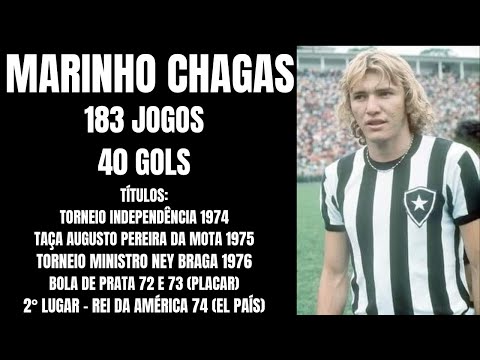 MARINHO CHAGAS GOLS PELO BOTAFOGO