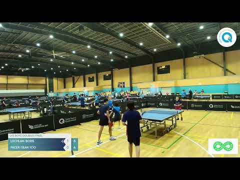 U13 Boys Doubles | L. Keating & B. Zhang Vs P. Lu Muller & S. Yoo