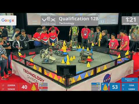 2018 VRC Tech Q128 - 22699A 55563E vs 109A 1008M - 97 to 125