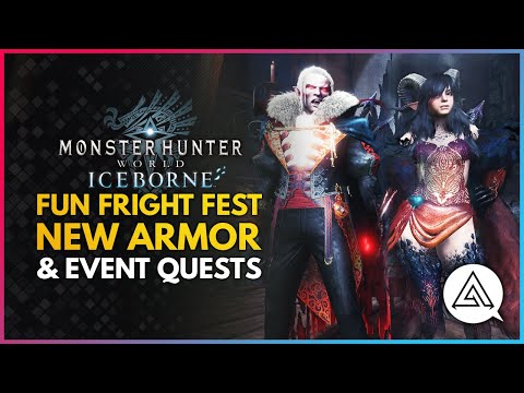 Monster Hunter World Iceborne | All New Fun Fright Fest Armor Sets & Event Quests!