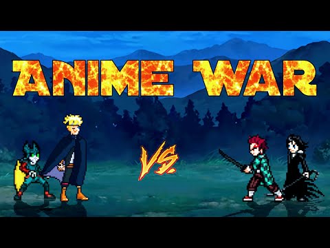 Deku Vigilante & Boruto Timeskip VS Tanjiro HK & Tensa Zangetsu