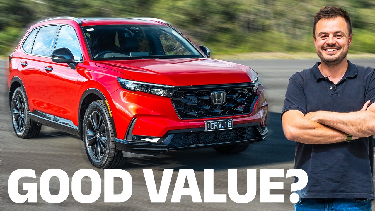NEW Honda CR-V tested: Big increase in spec, but decent value?