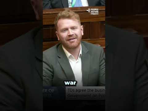 The government aren't comfortable hearing this...