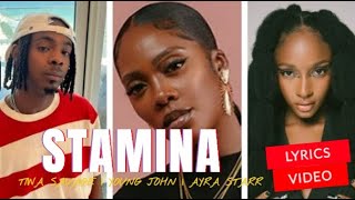 Download lagu Tiwa Savage - Stamina (ft Young John & Ayra Starr) (Lyrics Video) #afropop #music #nigeria #lyrics mp3