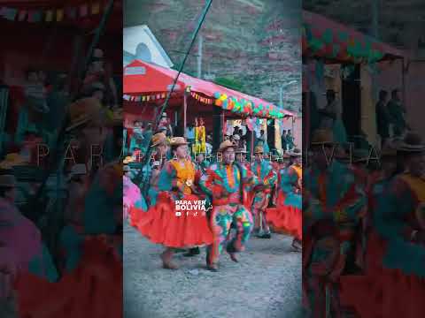 🇧🇴 en CAQUIAVIRI chutas carnaval #tradicion #danza #folklore san antonio de Abad La Paz