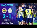 Fenerbahçe 2-1 Konyaspor MAÇ ÖZETİ | 30. Hafta - 2021/22