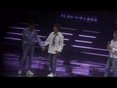 190413   뉴이스트 세뇨콘 중콘  솔로무대후  멘트중간에  복근보여주는 JR