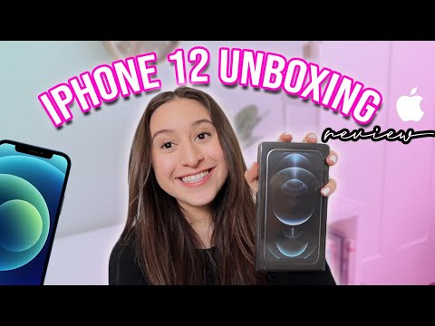 UNBOXING THE NEW IPHONE 12 PRO SETUP, REVIEW & MORE