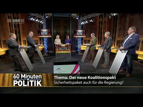 60 Minuten.Politik - Der neue Koalitionspakt - 2.2.2017