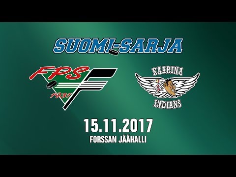 SUOMI-SARJA 2017-2018: 15.11.2017 FPS - HCIK 4-3