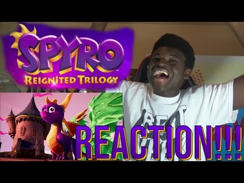 Spyro Reignited Trilogy Trailer (Reaction) SPYRO IS BACK BABY