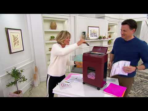 Royal 10 Sheet Micro-Cut Shredder with 110 Autofeed on QVC