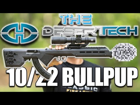 A Bullpup 10/22 Rifle! | Desert Tech Trek 22