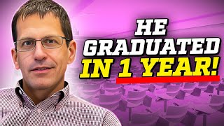 Liberty University Student Graduates in UNDER 1 YEAR! He tells how!