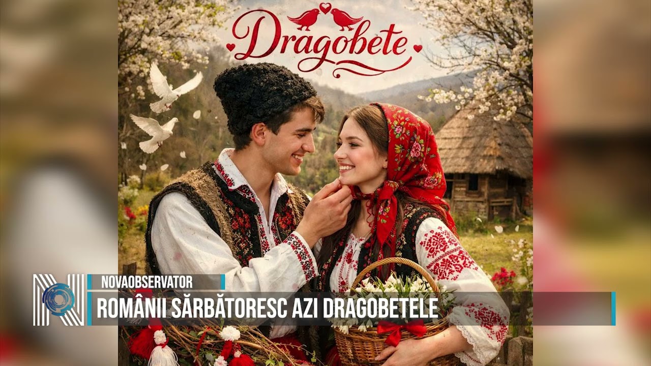 ROMÂNII SĂRBĂTORESC AZI DRAGOBETELE