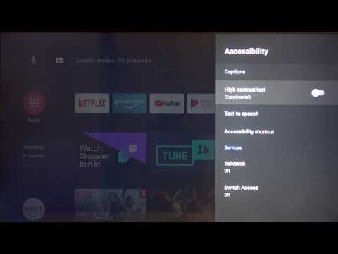How to Enable High Contrast Text on Xiaomi Mi Stick TV – Video Tutorial