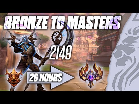CHRONOS (7) BRONZE TO MASTERS 26 HOUR SMITE CHALLENGE GAME 22