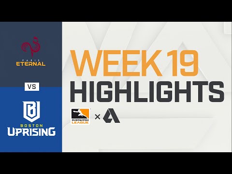 Akshon Highlights | Paris Eternal vs Boston Uprising | Week 19 | NA Day 1